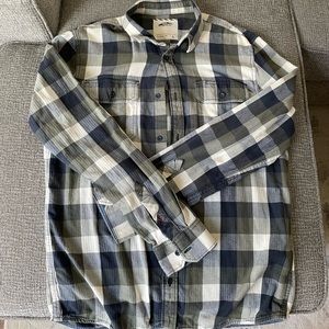 Vans large flannel/button down